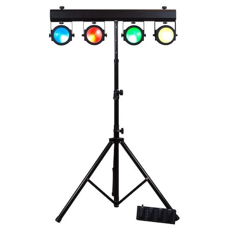 Dotz TPAR Light System With 4 X 30W COB Tri RGB LED